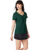 Hanes Ladies' Perfect-T V-Neck T-Shirt Deep Forest