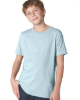 Next Level Apparel Youth Boys’ Cotton Crew T-Shirts Light Blue
