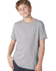 Next Level Apparel Youth Boys’ Cotton Crew T-Shirts Light Gray