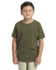 Next Level Apparel Youth Boys’ Cotton Crew T-Shirts Military Green