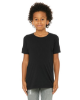 Bella + Canvas Youth Jersey T-Shirts Black