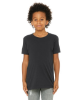 Bella + Canvas Youth Jersey T-Shirts Dark Grey