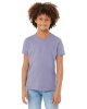 Bella + Canvas Youth Jersey T-Shirts Dark Lavender