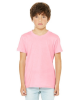 Bella + Canvas Youth Jersey T-Shirts Pink