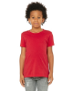 Bella + Canvas Youth Jersey T-Shirts Red