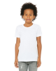 Bella + Canvas Youth Jersey T-Shirts Team White
