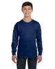 Gildan Youth Heavy Cotton™ Long-Sleeve T-Shirts Navy