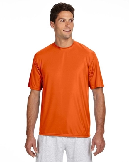 A4 Men's Cooling Performance T-Shirts Athletic Orange