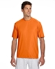 A4 Men's Cooling Performance T-Shirts Safety Orange