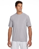 A4 Men's Cooling Performance T-Shirts Silver