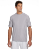 A4 Men's Cooling Performance T-Shirts Silver