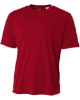A4 Youth Cooling Performance T-Shirts Cardinal