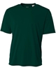 A4 Youth Cooling Performance T-Shirts Forest Green