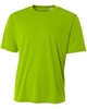 A4 Youth Cooling Performance T-Shirts Lime
