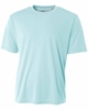 A4 Youth Cooling Performance T-Shirts Pastel Blue