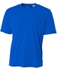 A4 Youth Cooling Performance T-Shirts Royal