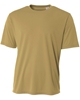A4 Youth Cooling Performance T-Shirts Vegas Gold