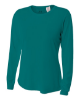 A4 Ladies' Long Sleeve Cooling Performance Crew Teal