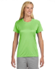 Custom A4 Ladies' Cooling Performance T-Shirts Lime