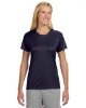 Custom A4 Ladies' Cooling Performance T-Shirts Navy