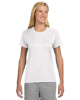 Custom A4 Ladies' Cooling Performance T-Shirts White
