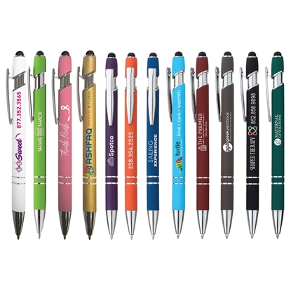 The Alexandria Satin-Touch Stylus Pens