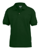 Gildan Youth 50/50 Jersey Polos Forest Green