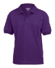 Gildan Youth 50/50 Jersey Polos Purple