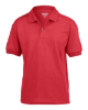 Gildan Youth 50/50 Jersey Polos Red