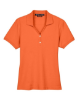 Devon & Jones Ladies' Pima Piqué Y-Collar Polos Deep Orange