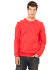 Bella + Canvas Unisex Sponge Fleece Crewneck Sweatshirt Red
