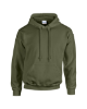 Gildan Adult Heavy Blend™ 8 oz., 50/50 Hooded Sweatshirts Military Green