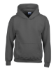 Gildan Youth Heavy Blend™ 8 oz., 50/50 Hooded Sweatshirts Charcoal