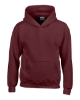 Gildan Youth Heavy Blend™ 8 oz., 50/50 Hooded Sweatshirts Maroon