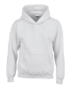 Gildan Youth Heavy Blend™ 8 oz., 50/50 Hooded Sweatshirts White