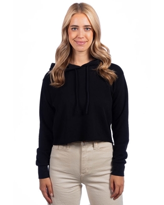 Next Level - Women's Unisex Laguna Sueded Hoodies Black Next Level - Women's Unisex Laguna Sueded Hoodies Black