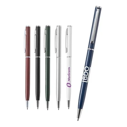 The Slim Metal Silver Pens The Slim Metal Silver Pens