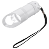 Flashlight with Bottle Opener Silver