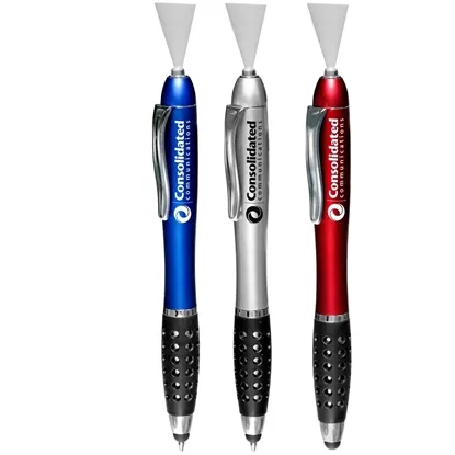 Gripper Stylus Pens w/ LED Light Gripper Stylus Pens w/ LED Light