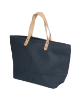 Hamptons Jute Tote Bags-Blue