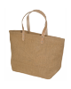 Hamptons Jute Tote Bags-Natural Tan