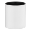 11 oz SimpliColor Ceramic Mug w/ ColorPop Black