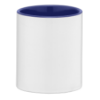 11 oz SimpliColor Ceramic Mug w/ ColorPop Blue