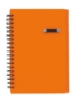 5" x 7" Journal Notebook with Pen Loop Orange