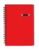 5" x 7" Journal Notebook with Pen Loop Red