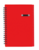 5" x 7" Journal Notebook with Pen Loop Red