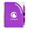 Curvy Top Notebook Set Purple