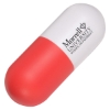 Pill Capsule Stress Ball Relievers Red