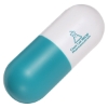 Pill Capsule Stress Ball Relievers Teal