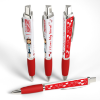 The Click Action Performance Pen With Clip Red